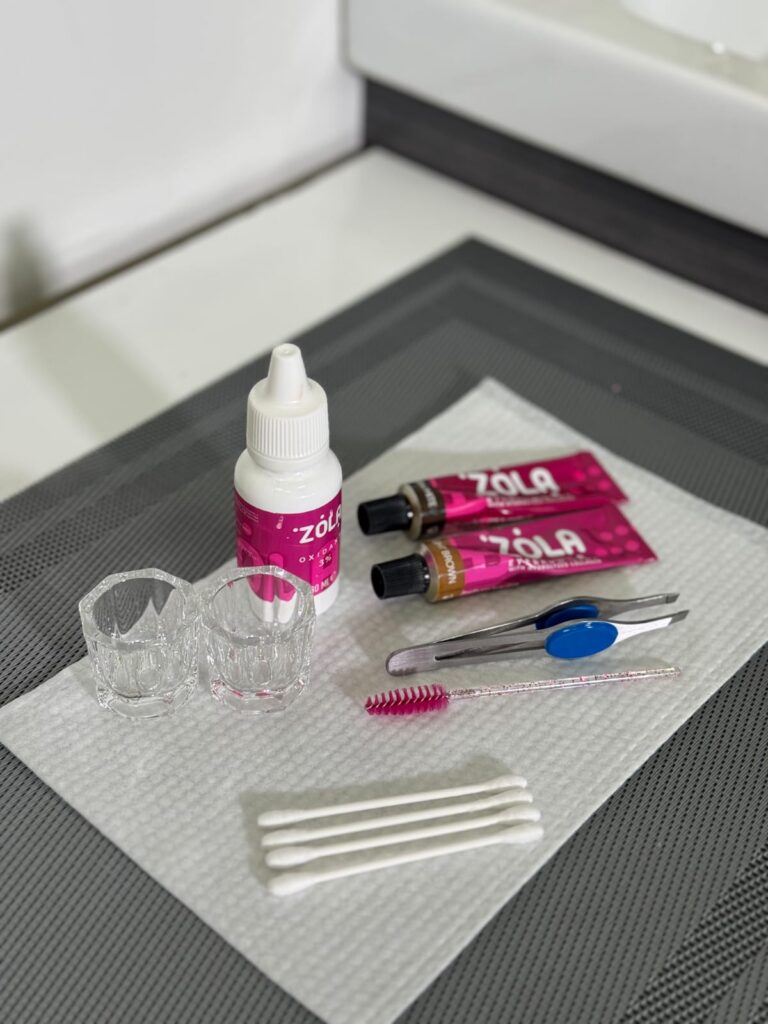 Kulmude keemiline värvimine